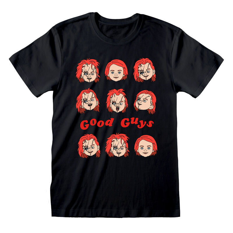 Childs Play - Expressions Of Chucky - T-Shirt Black