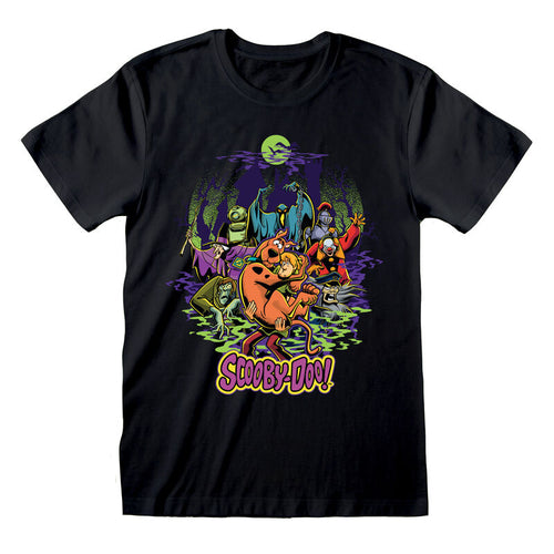 Scooby doo - cattivi - t -shirt nero