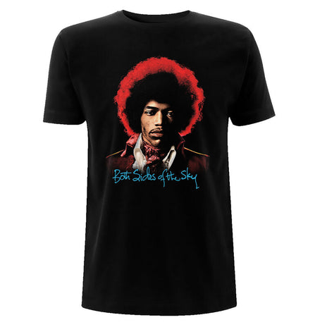 Jimi Hendrix - Les deux côtés du ciel noir t - T-shirt noir