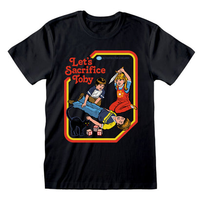 Steven Rhodes - Lets Sacrifice Toby - T-Shirt Black