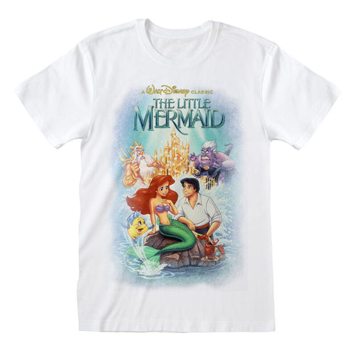 Disney Little Mermaid - Affiche classique - T-shirt blanc