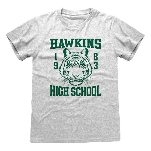 STRANGER THINGS - HAWKINS HIGH SCHOOL - T-SHIRT