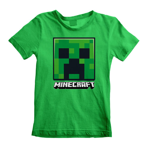 MINECRAFT - CREEPER FACE - KIDS T-SHIRT