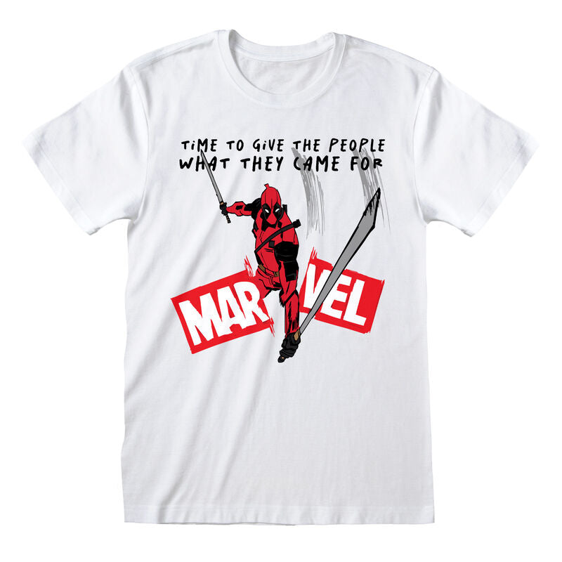 Deadpool - What They Came For - T-Shirt White