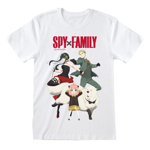 Spyxfamily - familia - camiseta blanca