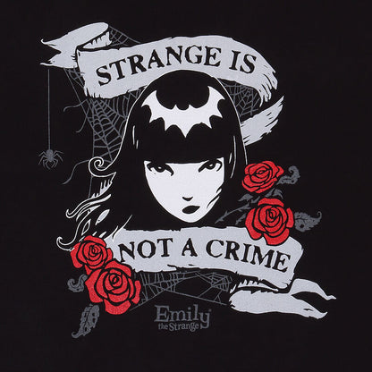 Emily The Strange - Not A Crime - T-Shirt Black