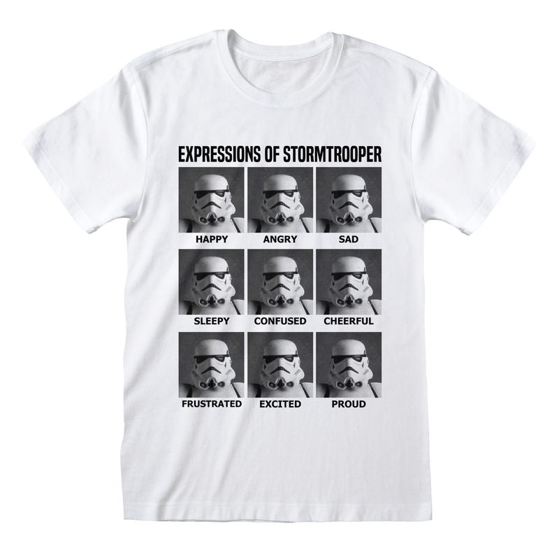 Star Wars - Expressions Of Stormtrooper - T-Shirt