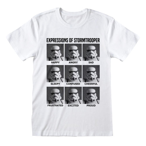 Star Wars - Expressions of Stormtrooper - T -shirt