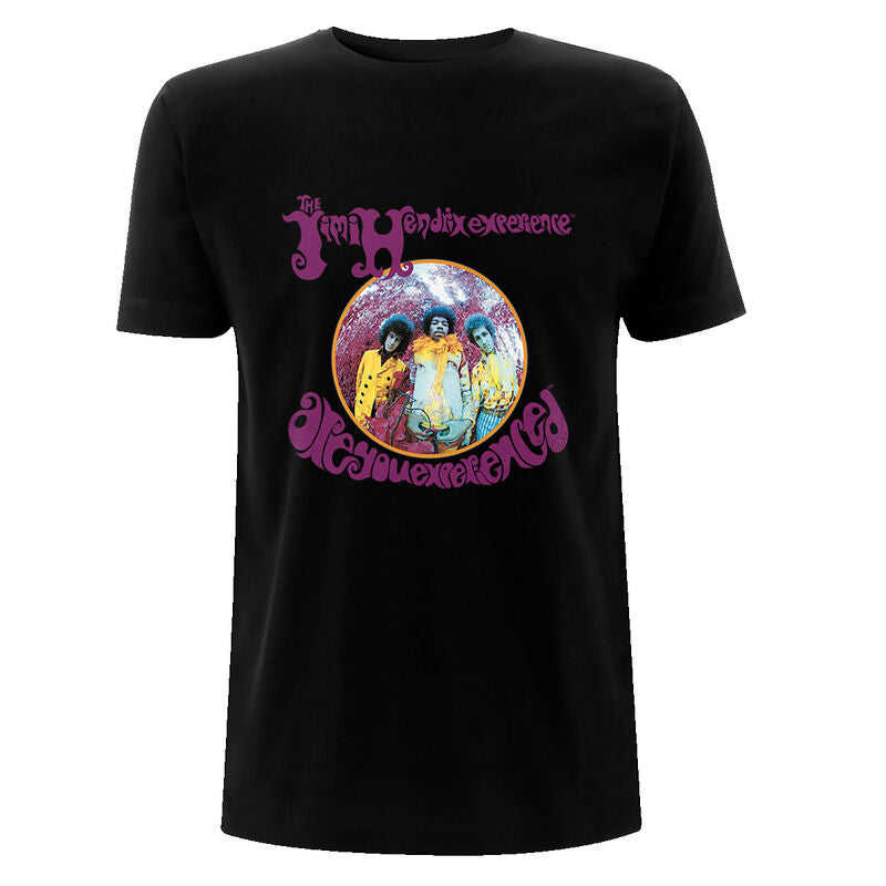 Jimi Hendrix - Are You Experienced Black T - T-Shirt Black