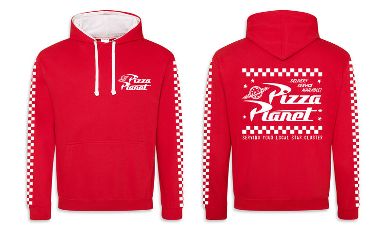 Disney Toy Story - Pizza Planet (Bespoke Pullover Hoodie) - Super Heroes Collection - Pullover Hoodie