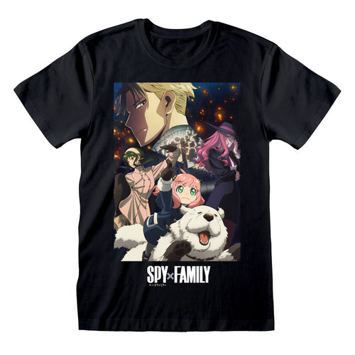 Spyxfamily - joie de la famille - T-shirt noir