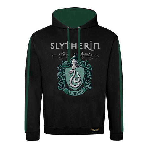 Harry Potter - Proprietà di Serpeverde (Pullover a contrasto) - Collezione Super Heroes - Pullover Hoodie