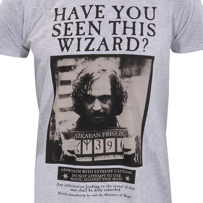 Harry Potter - Sirius Black Poster - T-Shirt Grey