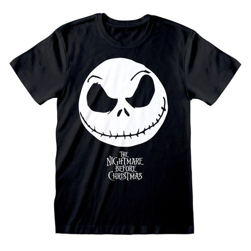 Nightmare Before Christmas - Jack Face & Logo - T -Shirt