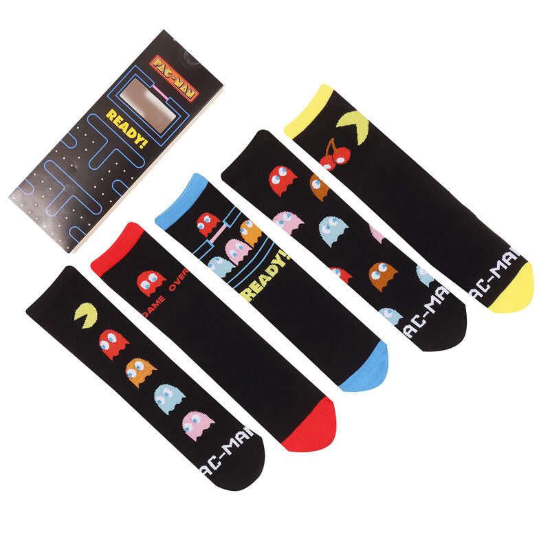 Pacman - Characters - Socks - Socks 5 Pack