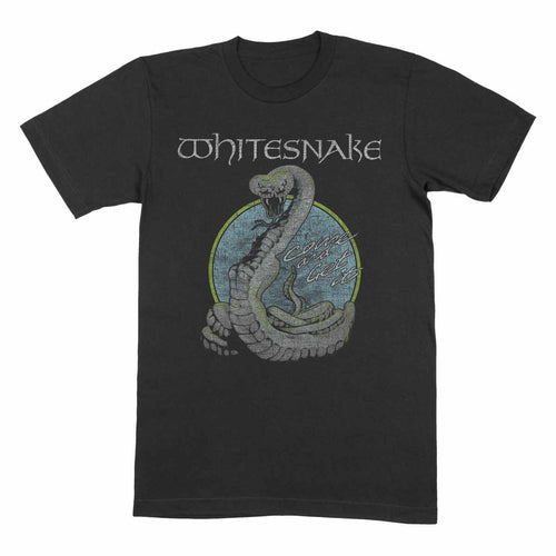 WHITESNAKE - CIRCLE SNAKE - T-SHIRT