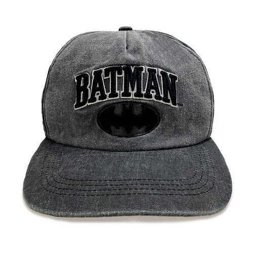 BATMAN - COLLEGIATE TEXT - BASEBALL CAP