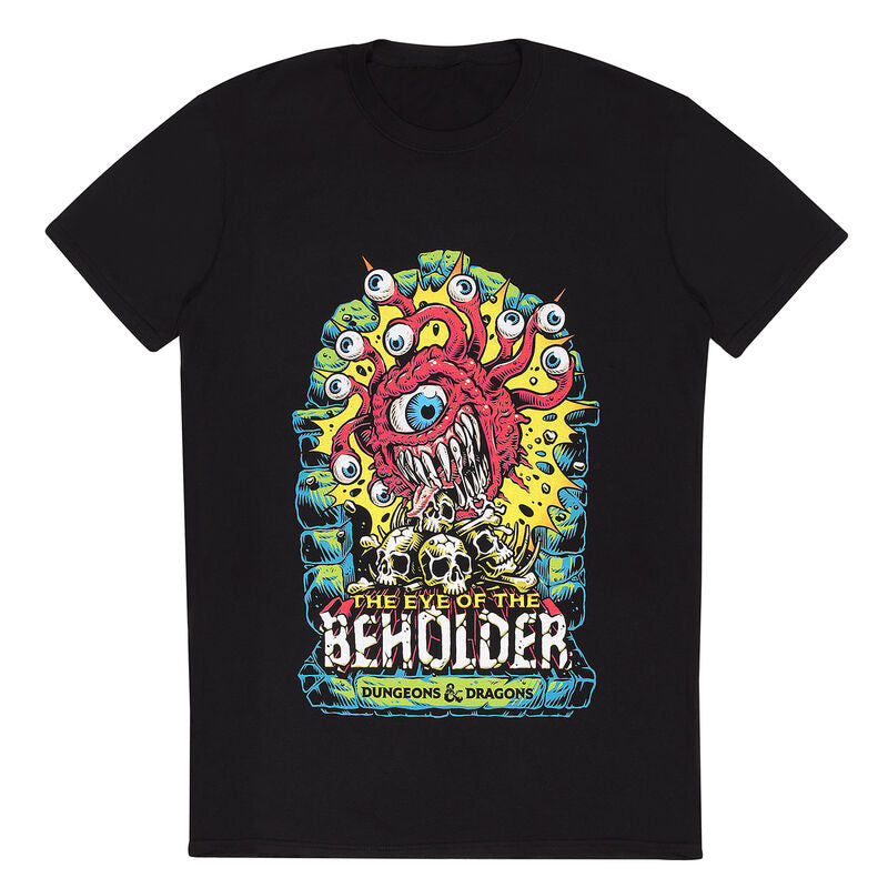 Dungeons And Dragons - Beholder Colour Pop - T-Shirt Black