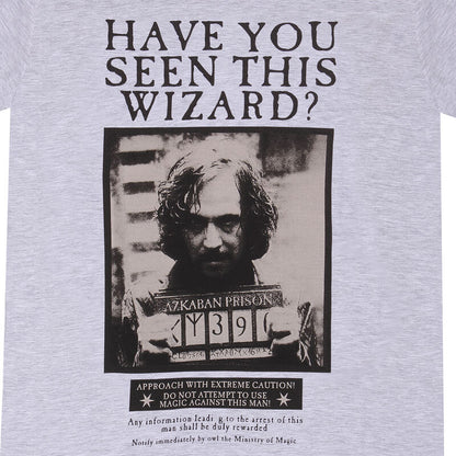Harry Potter - Sirius Black Poster - T-Shirt Grey
