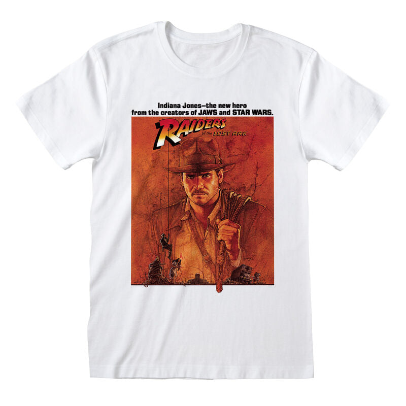 Indiana Jones - Raiders Of The Lost Ark Poster - T-Shirt White