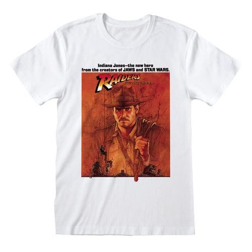 INDIANA JONES - RAIDERS OF THE LOST ARK POSTER - T-SHIRT