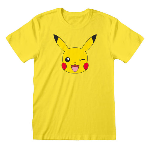 Pokémon - Pikachu Face - Camiseta