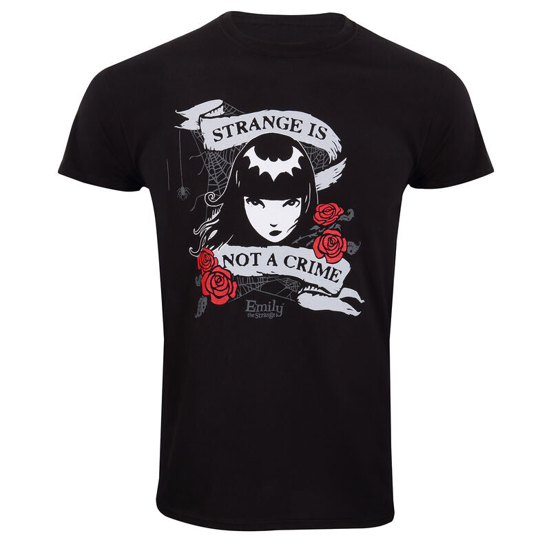 Emily The Strange - Not A Crime - T-Shirt Black