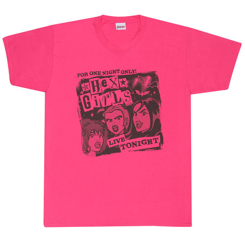 Hex Girls - Heute Abend leben - T -Shirt Fuchsia