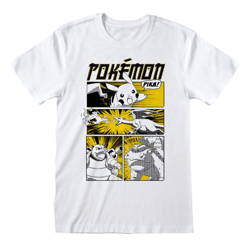 Pokémon - couverture de style anime - T-shirt