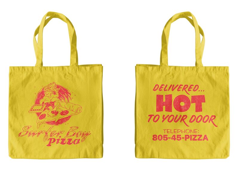 Netflix - Stranger things - Surfer Boy Pizza - Tote Bag