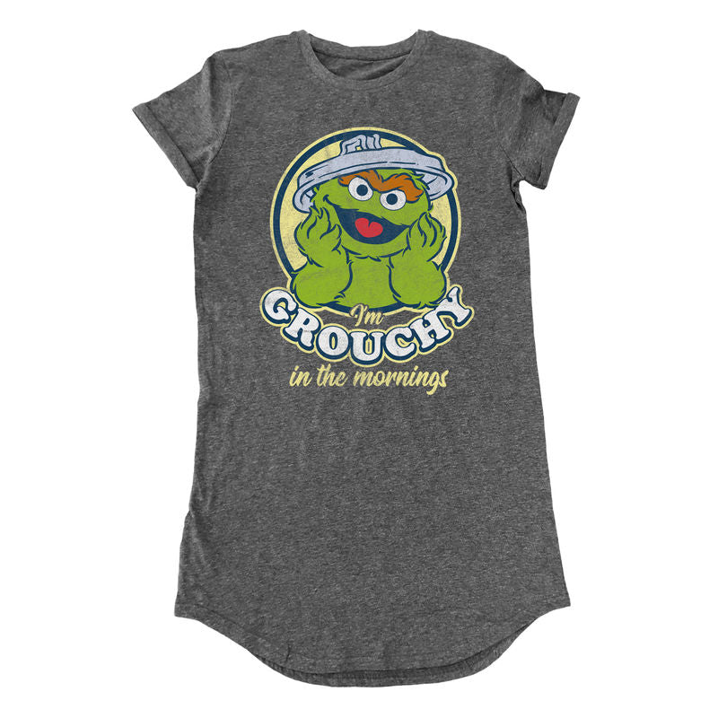 Sesame Street - Grouchy In The Morning - T-Shirt  Dress