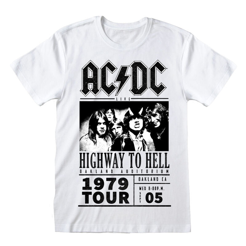 AC/DC - Highway To Hell 1979 Tour - T-Shirt White