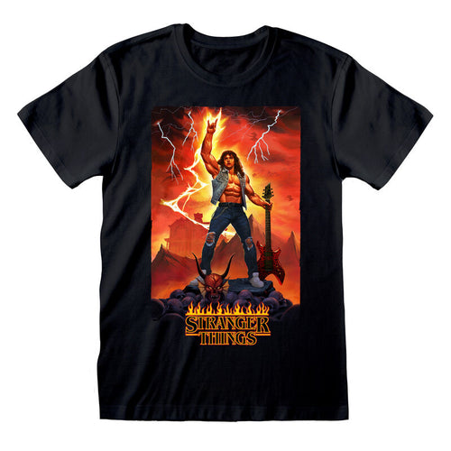 STRANGER THINGS - EDDIE ROCKS - T-SHIRT