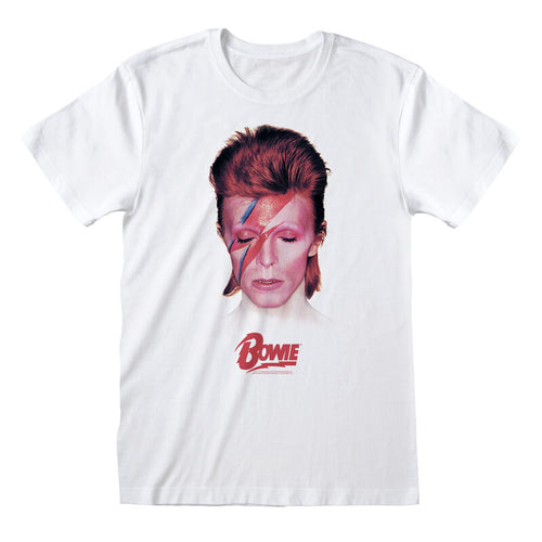 David Bowie - Aladdin Sane - T -Shirt White